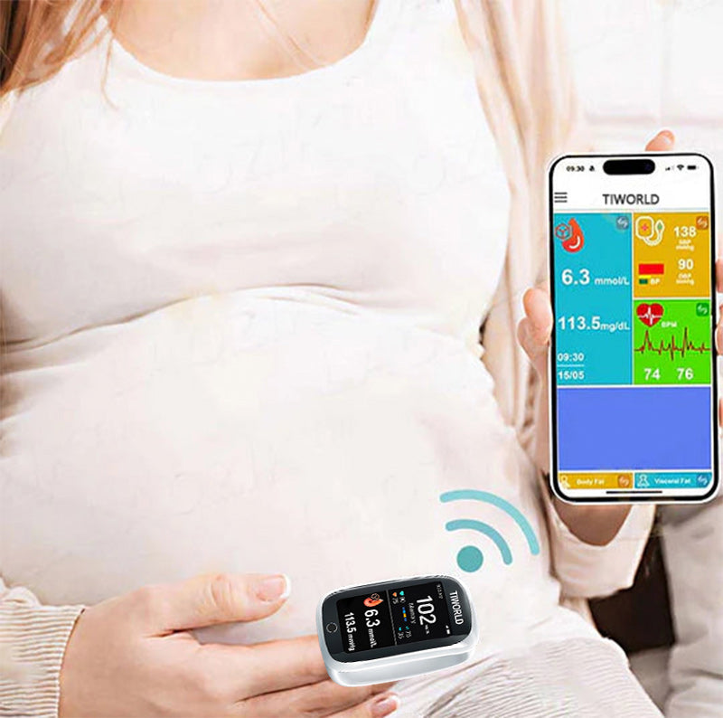 🔥Final 2 Hours : Only Limited Stock Left🏆TIWORLD™ Non-Invasive Blood Glucose Monitor – 5 Seconds 99% Accuracy （Mayo Clinic Recommended）